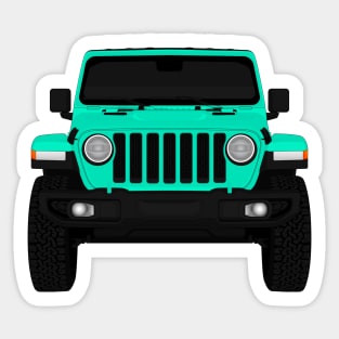 WRANGLER TURQUOISE Sticker